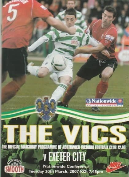 Northwich Victoria v Exeter City 20-Mar-2007