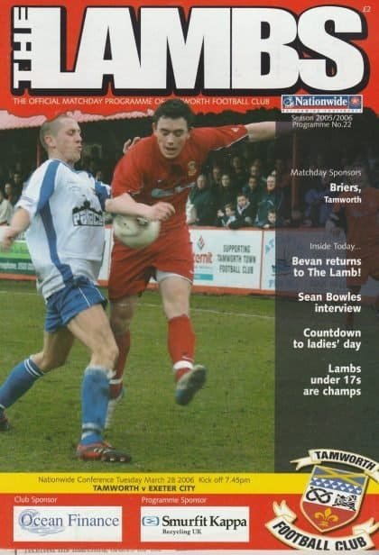 Tamworth v Exeter City 28-Mar-2006