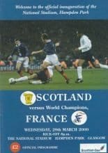 Scotland v France 29-Mar-2000