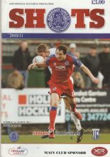 Aldershot Town v Gillingham  01-Mar-2011