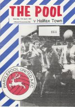 Hartlepool United v Halifax Town   11-Apr-1981