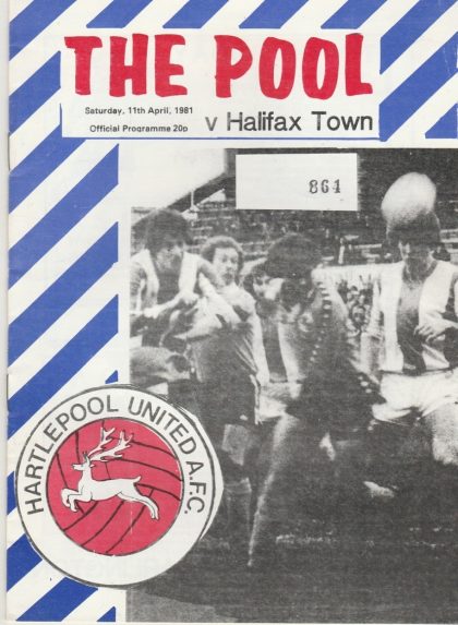 Hartlepool United v Halifax Town   11-Apr-1981