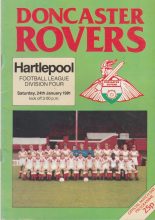 Doncaster Rovers v Hartlepool United 24-Jan-1981