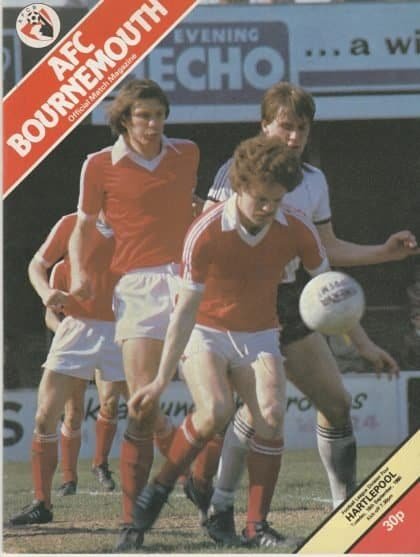 AFC Bournemouth v Hartlepool United 16-Sep-1980
