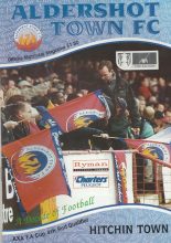 Aldershot Town v Hitchin Town  27-Oct-2001