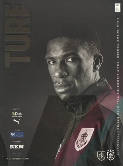 Burnley v Huddersfield Town  31-Oct-2015