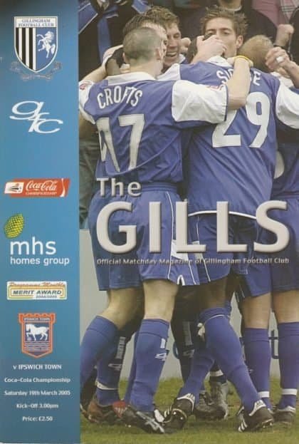 Gillingham v Ipswich Town  19-Mar-2005