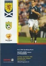 Scotland v Lithuania  11-Oct-2003