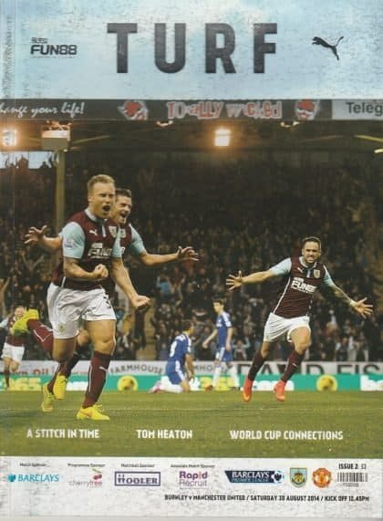 Burnley v Manchester United 30-Aug-2014