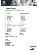 Everton Reserves v Middlesbrough Reserves 17-Dec-2002