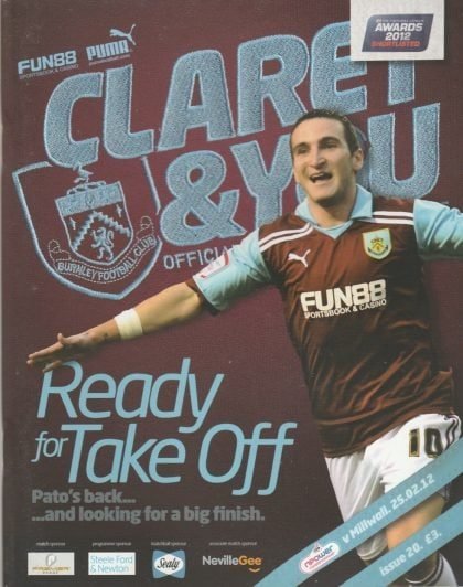 Burnley v Millwall 25-Feb-2012