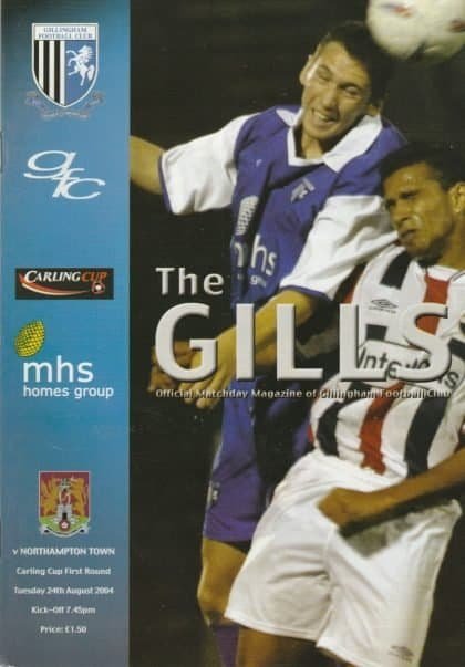 Gillingham v Northampton Town 24-Aug-2004