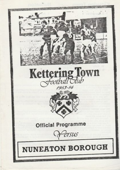 Kettering Town v Nuneaton Borough 1983-84