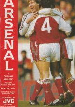 Arsenal v Oldham Athletic 10-Mar-1992