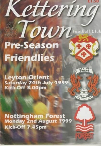Kettering Town v Nottingham Forest    02-Aug-1999