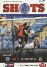 Aldershot Town v Oxford United  31-Aug-2010