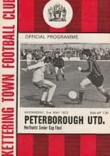 Kettering Town v Peterborough United 02-May-1973