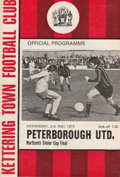 Kettering Town v Peterborough United 02-May-1973