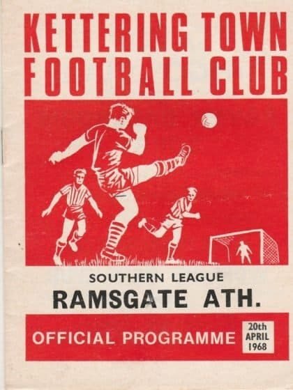 Kettering Town v Ramsgate Athletic  20-Apr-1968