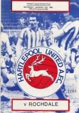 Hartlepool United v Rochdale  31-Jan-1981