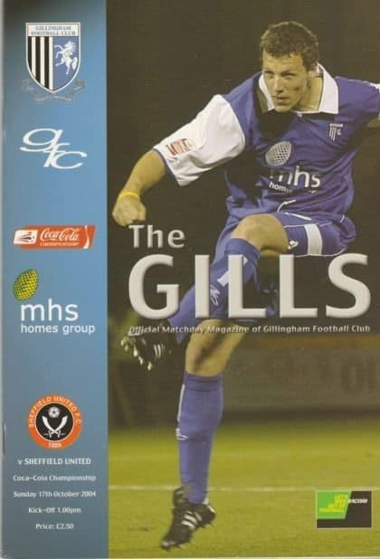 Gillingham v Sheffield United 17-Oct-2004