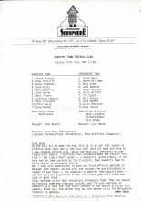 Shrewsbury Town v Oswestry Town  21-Jul-1987