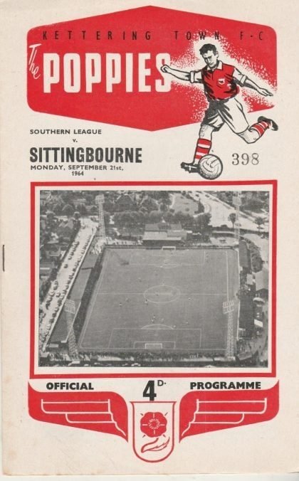 Kettering Town v Sittingbourne  21-Sep-1964