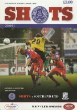 Aldershot Town v Southend United  14-Aug-2010