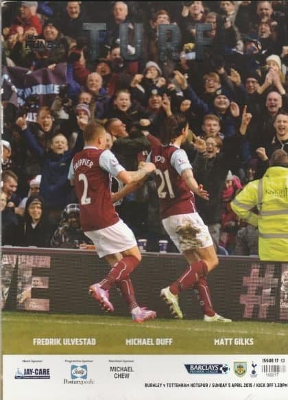 Burnley v Tottenham Hotspur 05-Apr-2015