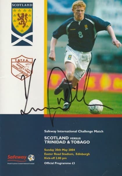 Scotland v Trinidad & Tobago  30-May-2004