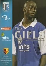 Gillingham v Watford 02-Nov-2004