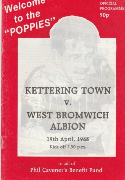Kettering Town v West Bromwich Albion 19-Apr-1988