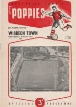 Kettering Town v Wisbech Town  22-Aug-1962