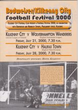 Kilkenny City v Halifax Town  28-Jul-2000