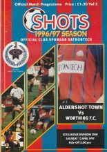 Aldershot Town v Worthing  12-Apr-1997