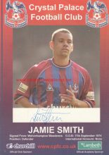 Jamie Smith signed photocard