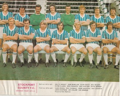 Stockport County 1971-72 photograph