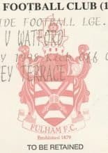 Fulham v Watford 02-May-1998