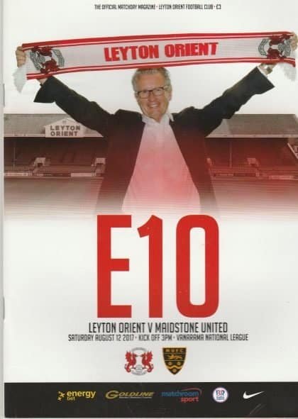 Leyton Orient v Maidstone United  12-Aug-2017