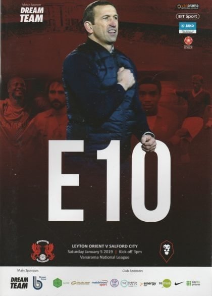 Leyton Orient v Salford City  05-Jan-2019