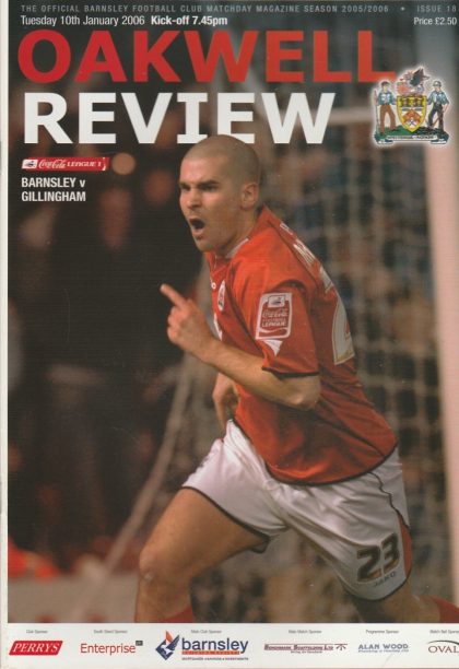 Barnsley v Gillingham 10-Jan-2006