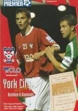 York City v Rushden & Diamonds  30-Aug-2007