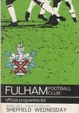 Fulham v Sheffield Wednesday 16-Apr-1966