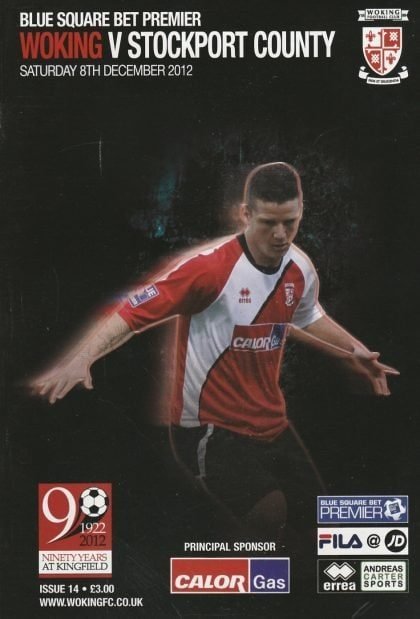 Woking v Stockport County 08-Dec-2012