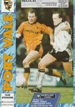 Port Vale v Leicester City  15-Feb-1992