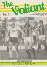 Port Vale v Aldershot 14-Nov-1981