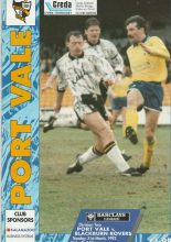 Port Vale v Blackburn Rovers 31-Mar-1992