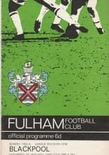 Fulham v Blackpool   29-Jan-1966
