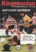 Kingstonian v Boreham Wood   07-Oct-1997
