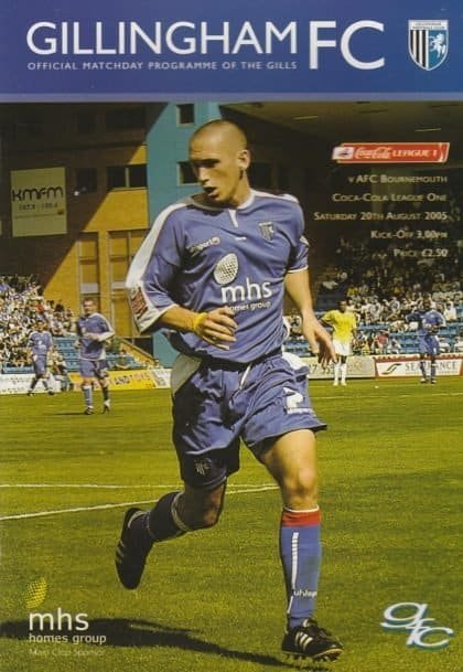 Gillingham v AFC Bournemouth  20-Aug-2005